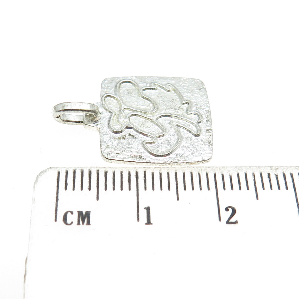 WALT DISNEY 800 Silver Vintage Minnie Mouse Charm Pendant