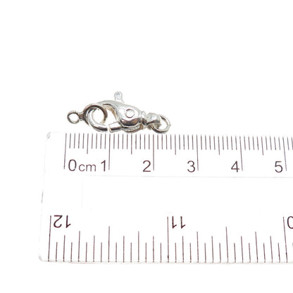 925 Sterling Silver Vintage Bracelet / Necklace Lobster Lock Clasp