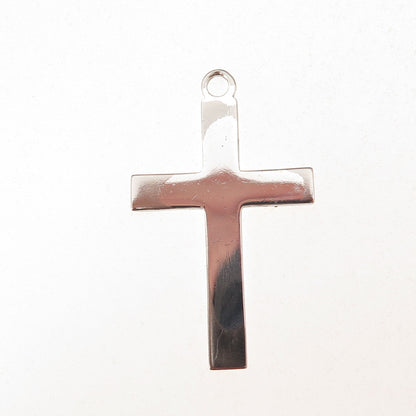 Bojar 925 Sterling Silver Vintage Cross Religious Charm Pendant
