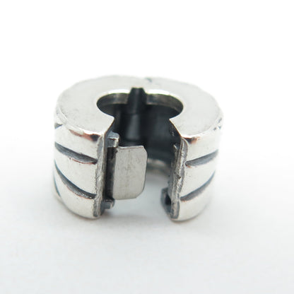 PANDORA 925 Sterling Silver Sunburst Clip Charm