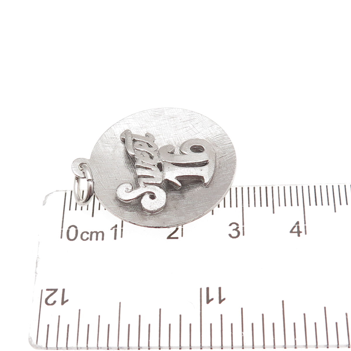 AE Art's Elegance 925 Sterling Silver Vintage Sweet 16 Charm Pendant