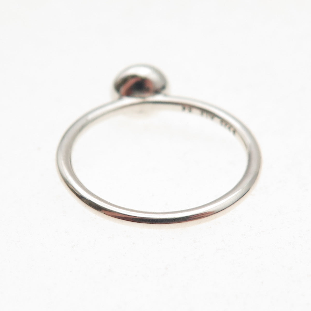 Pandora Sterling Silver Real Citrine November Birthstone Droplet Ring Size 6.75
