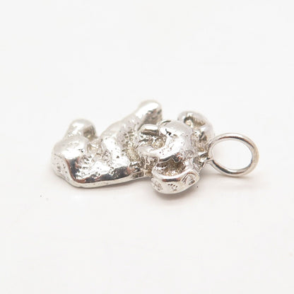 925 Sterling Silver Vintage Koala Charm Pendant