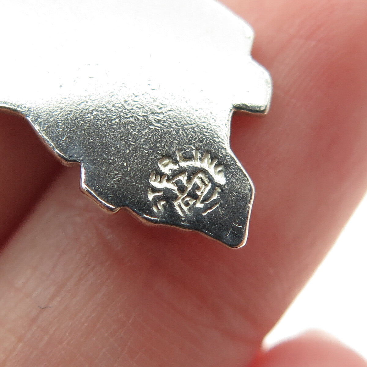 925 Sterling Silver Vintage Mexico Saint Thomas, Virgin Islands Pendant