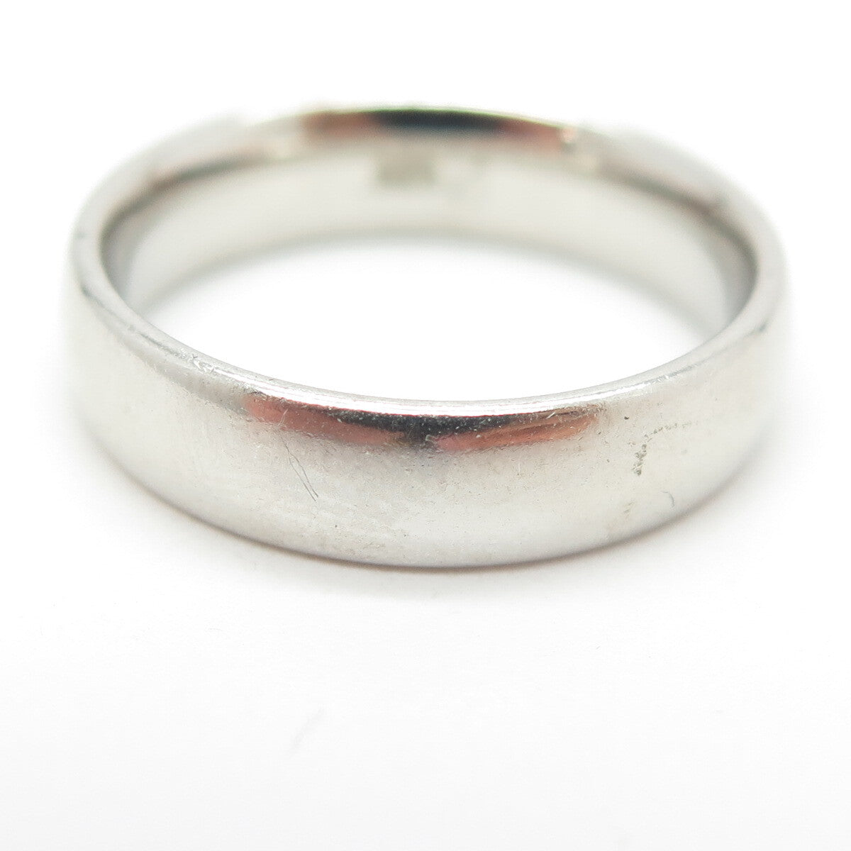 925 Sterling Silver Classic Wedding Band Ring Size 7.25