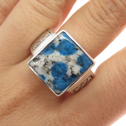 PHLD PlayHardLookDope 925 Sterling Silver Real K2 Jasper Ring Size 11.75