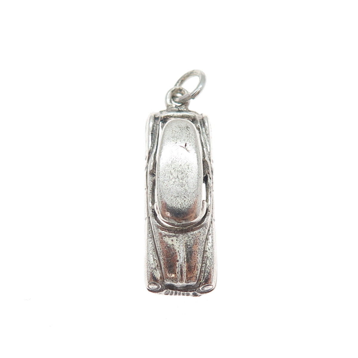 DANECRAFT 925 Sterling Silver Vintage Retro Car Oxidized 3D Charm Pendant