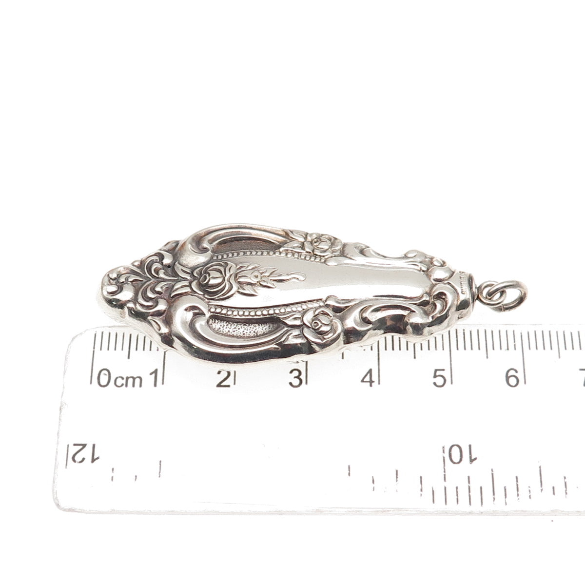 Wallace 925 Sterling Silver Vintage 1973 Grand Victorian Charm Pendant