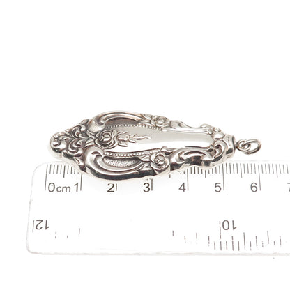 Wallace 925 Sterling Silver Vintage 1973 Grand Victorian Charm Pendant