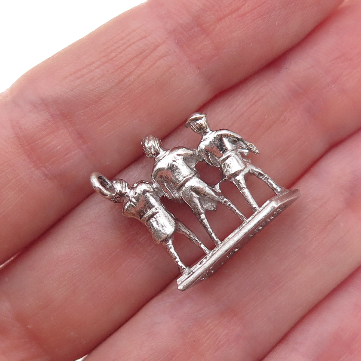 Griffith & Sons 925 Sterling Silver Vintage Spirit of 1976 Bicentennial Pendant