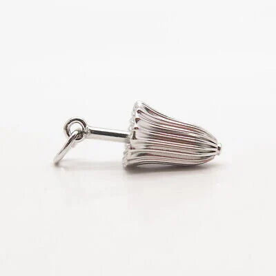 925 Sterling Silver Vintage Old Stock Umbrella Pendant