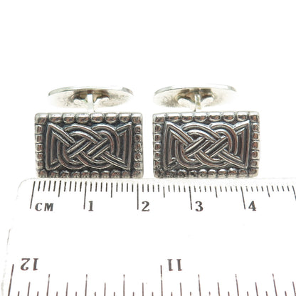 DAVID ANDERSEN 925 Sterling Silver Vintage Norway Osebergfunnet Cufflinks