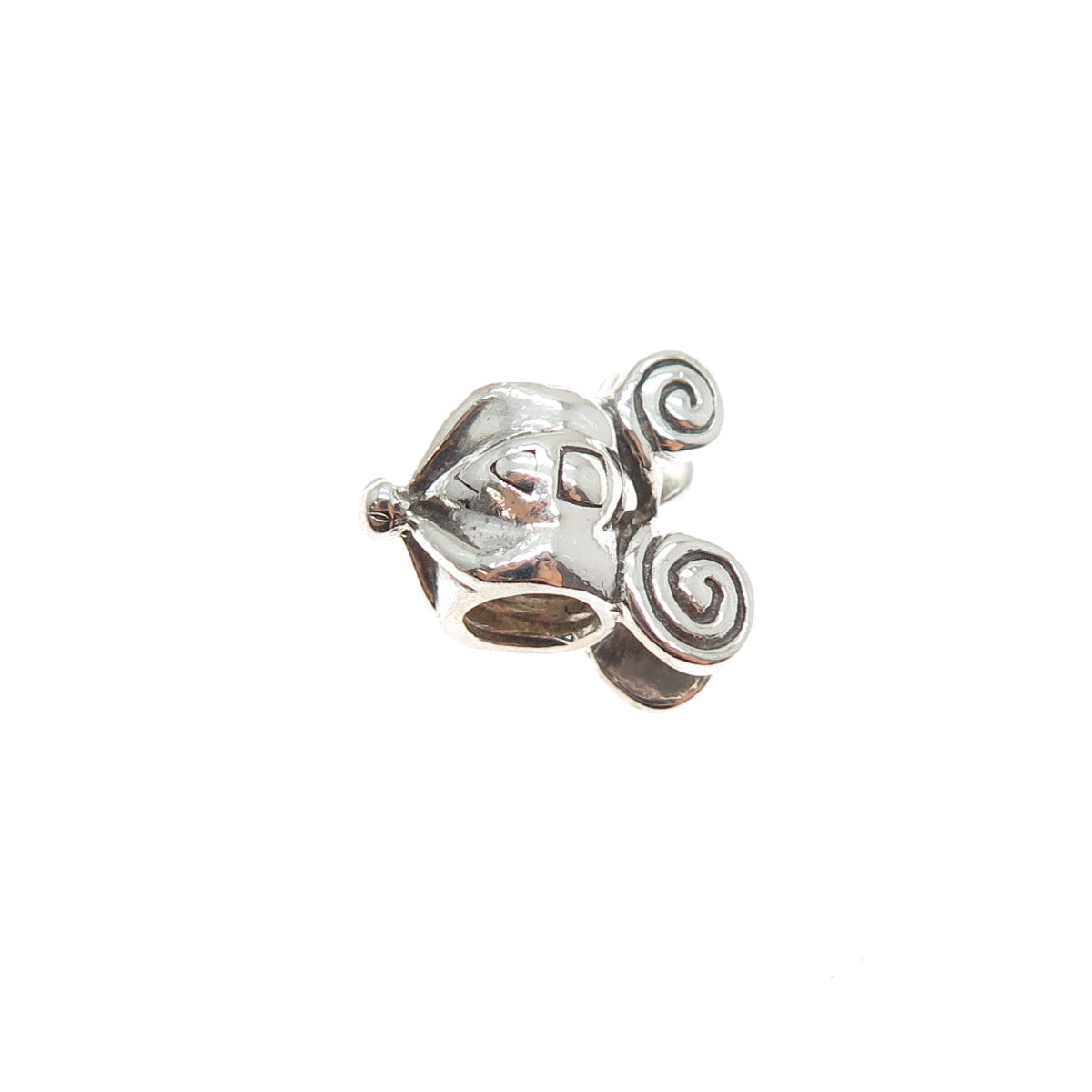 CHAMILIA & DISNEY Sterling Silver Cinderella's Pumpkin Carriage Slide Bead Charm