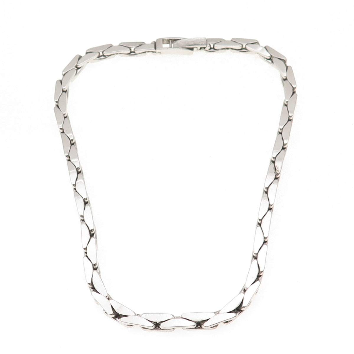 Orlando Orlandini UnoAErre 925 Sterling Silver Vintage Italy Chain Necklace 16"