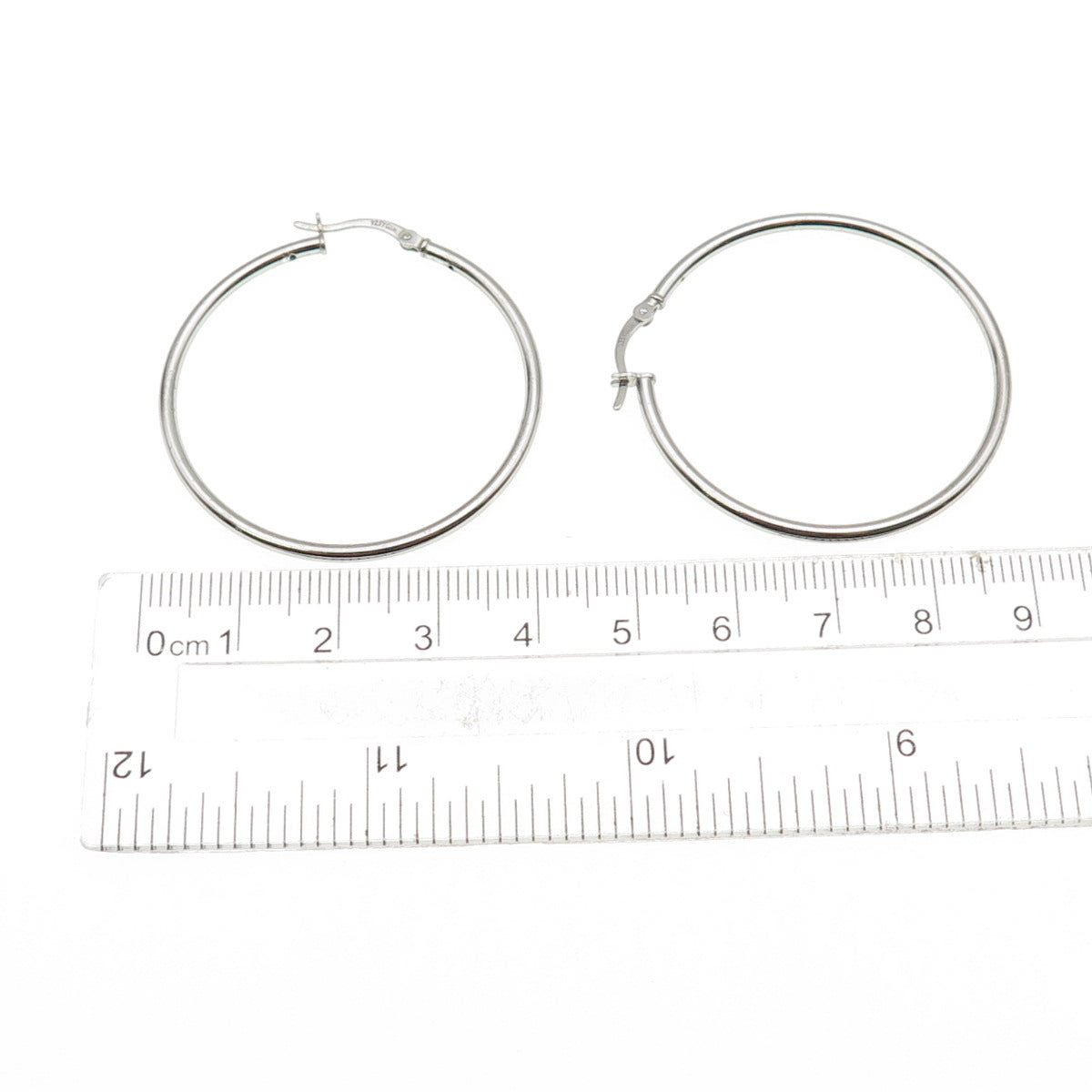 925 Sterling Silver Hoop Earrings