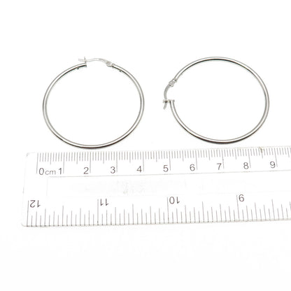 925 Sterling Silver Hoop Earrings