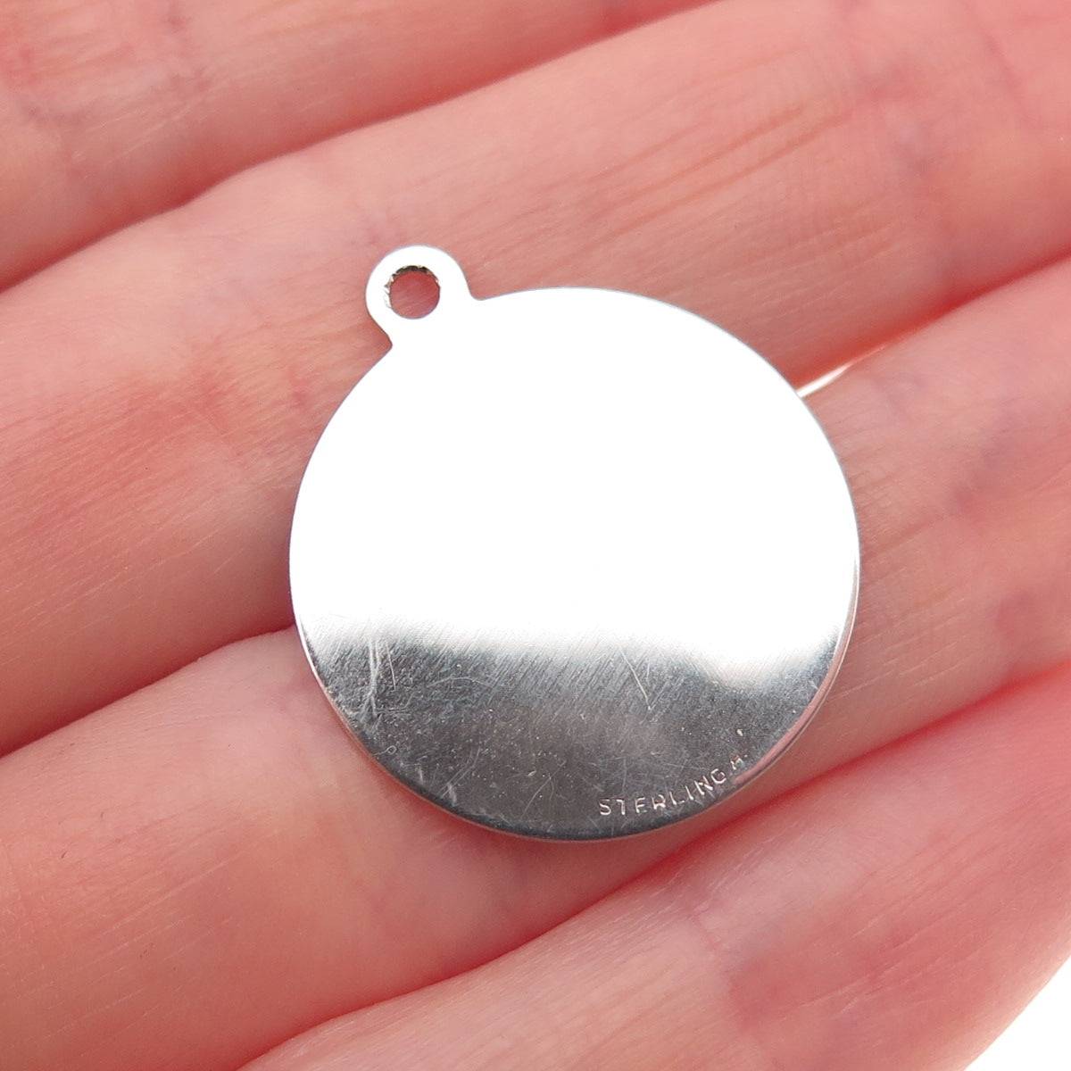 Wells 925 Sterling Silver Vintage A Date To Remember Charm Pendant