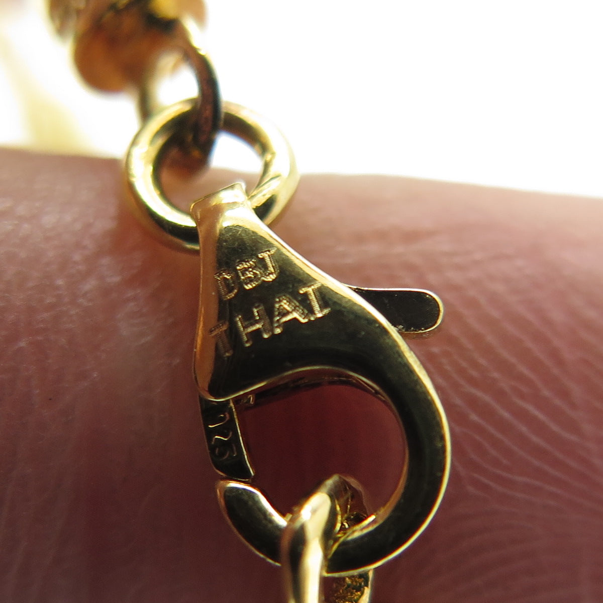 DBJ DEE BERKLE 925 Sterling Silver Gold Plated Real Diamond Peridot Bracelet 7"