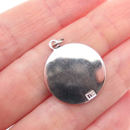 Robbins & Co. 925 Sterling Silver Vintage Adette Girl Scouts Charm Pendant