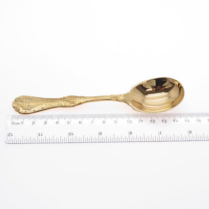 TIFFANY & CO. 925 Sterling Silver Gold Filled Vintage 1987 New York Spoon
