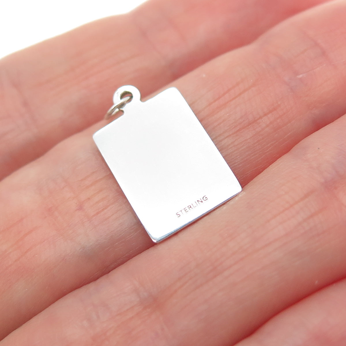 925 Sterling Silver Enamel He Thought He Was A God, I Didn't Minimalist Pendant
