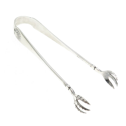 TOWLE 925 Sterling Silver Antique Victorian 1889-1890 Shell Sugar Tongs