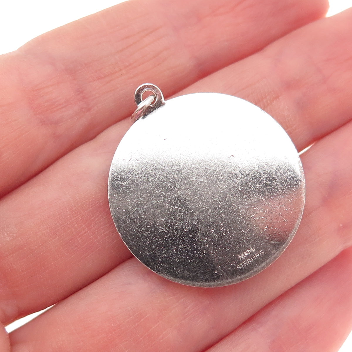 Mark Mercy 925 Sterling Silver Vintage Always 21 Charm Pendant