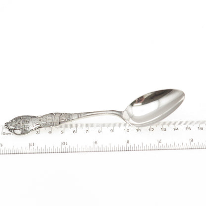 Shepard 925 Sterling Silver Antique Art Deco Sioux City Coffee Spoon