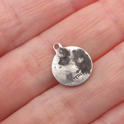 BATES & KLINKE 925 Sterling Silver Antique Art Deco The Hermitage Mini Pendant