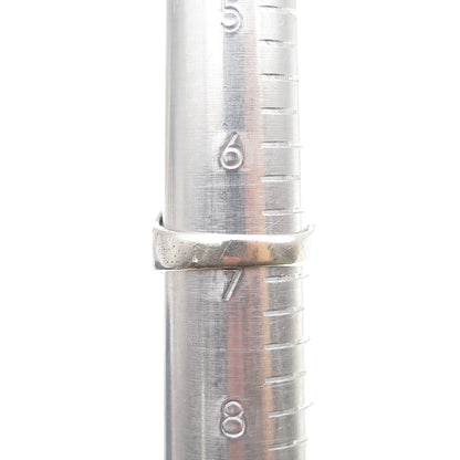 925 Sterling Silver Vintage Southwestern Real Black Onyx Moon & Sun Ring Size 7