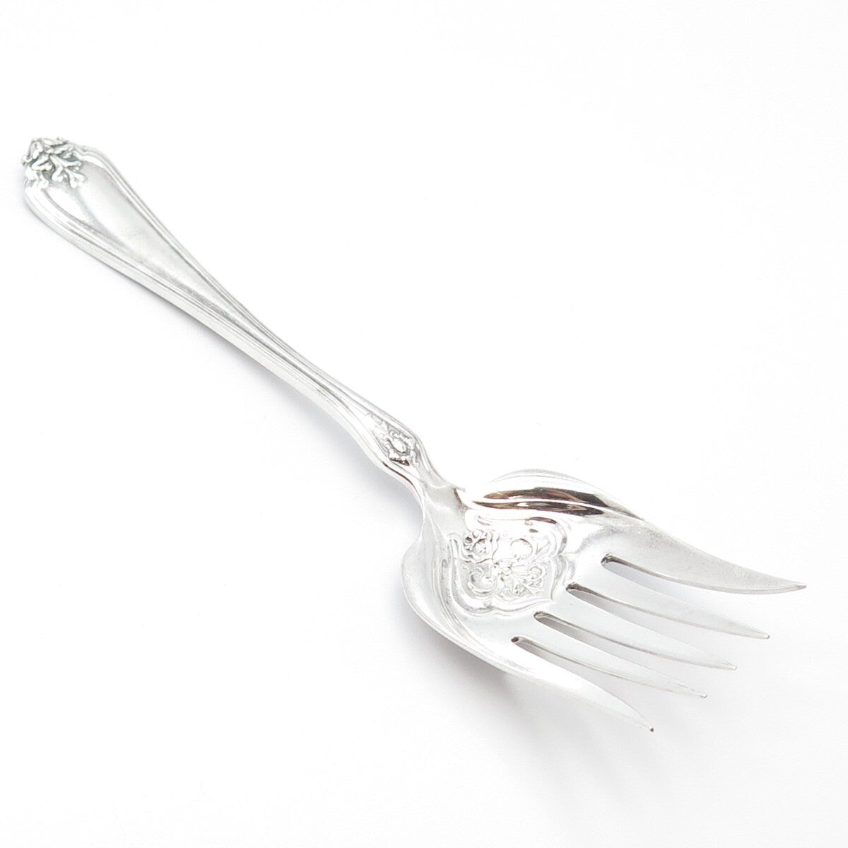 925 Sterling Silver Antique Whiting Mfg Co. / Henry Kohn & Sons Serving Fork