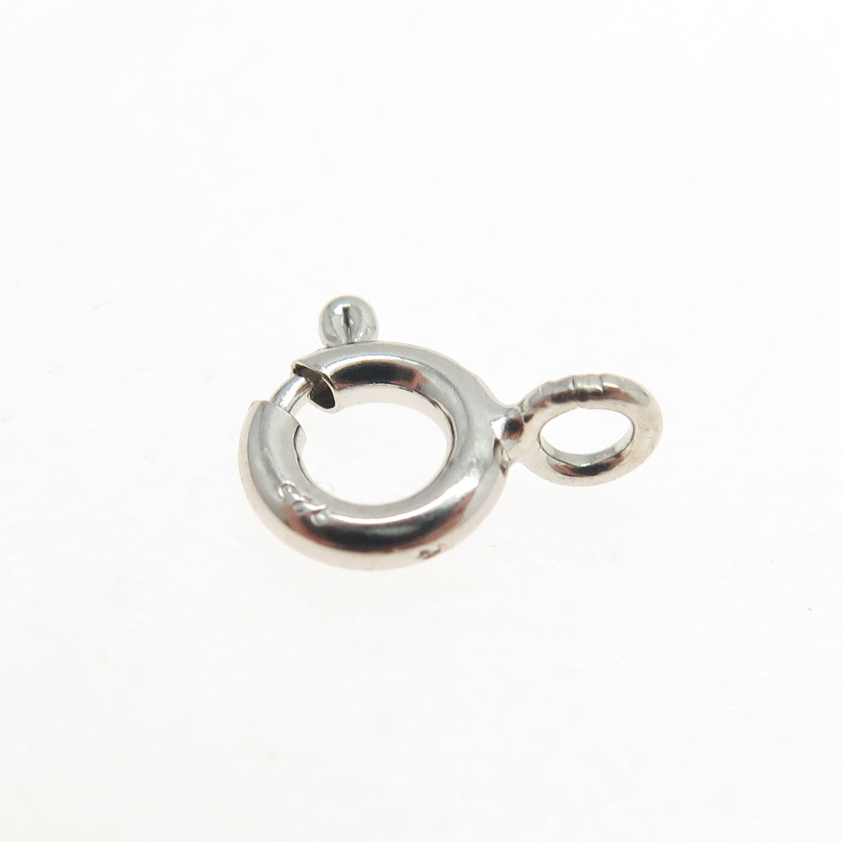 925 Sterling Silver SET of 5 Spring Ring Lock Clasps For Bracelet & Necklace