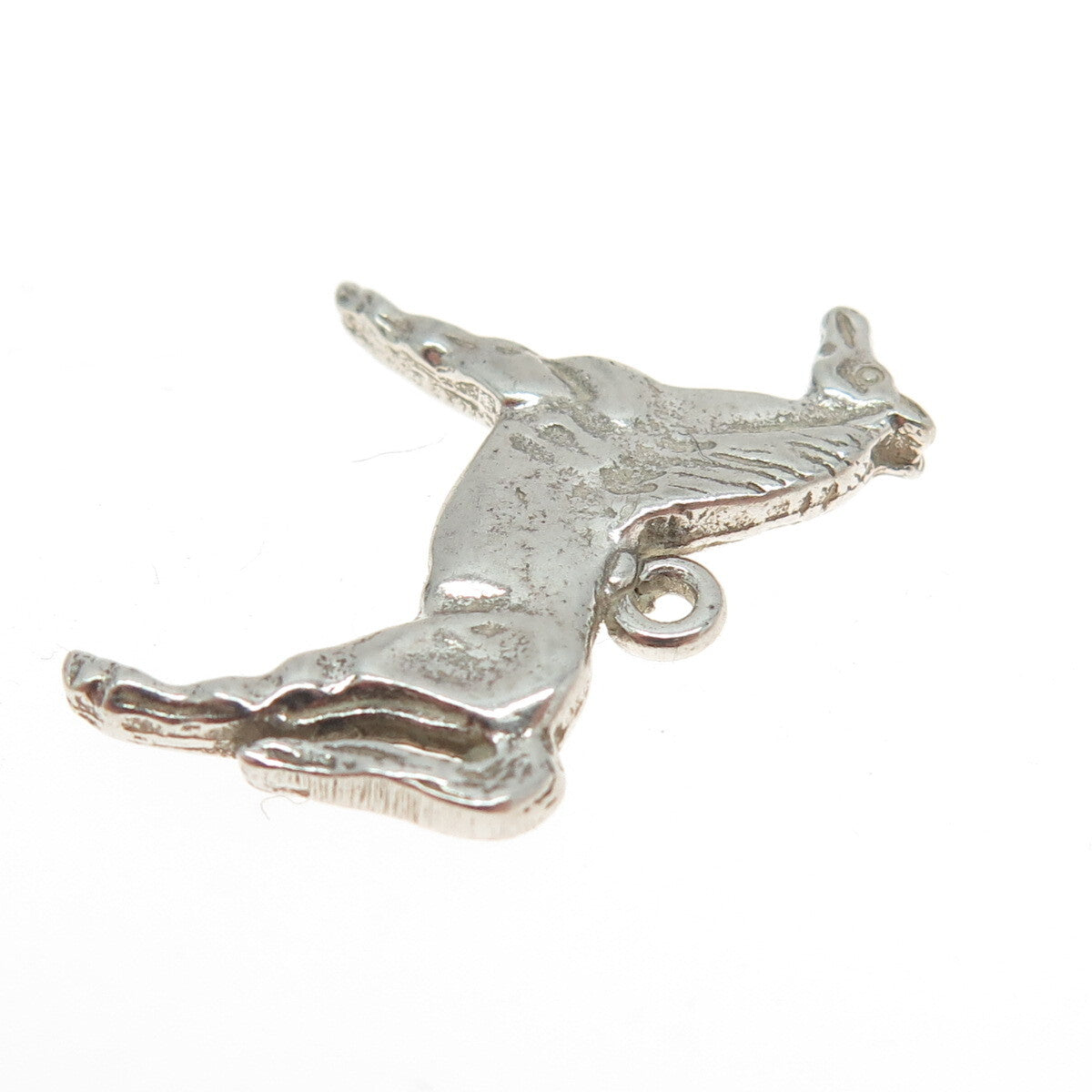 925 Sterling Silver Vintage Horse Pendant