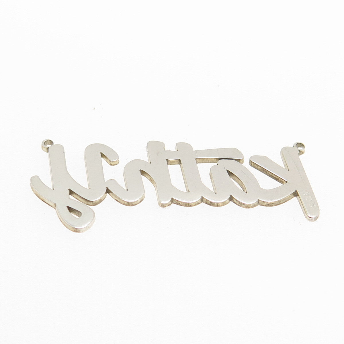 925 Sterling Silver "Kathy" Personalized Centerpiece Pendant