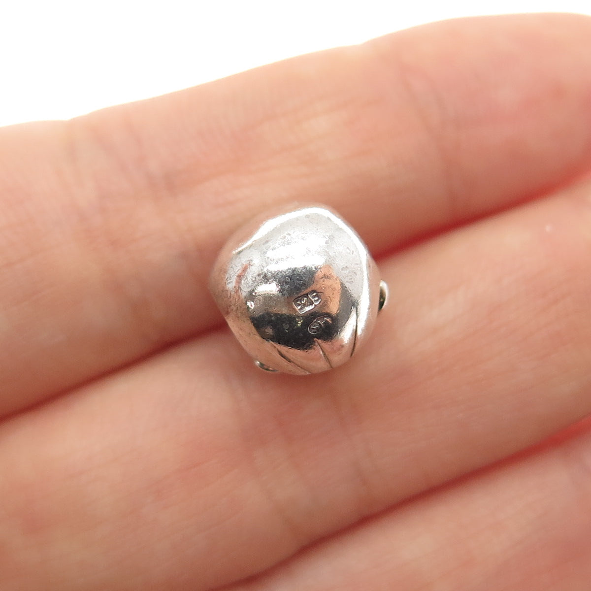 Reflection Beads 925 Sterling Silver Little Boy's Head Slide Bead Charm