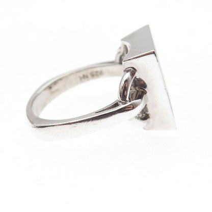 Michael Valitutti Gems En Vogue 925 Sterling Silver Round-Cut C Z Ring Size 7