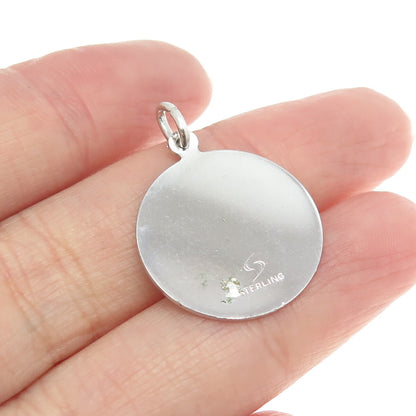 925 Sterling Silver Vintage "Sweet 16" Charm Pendant