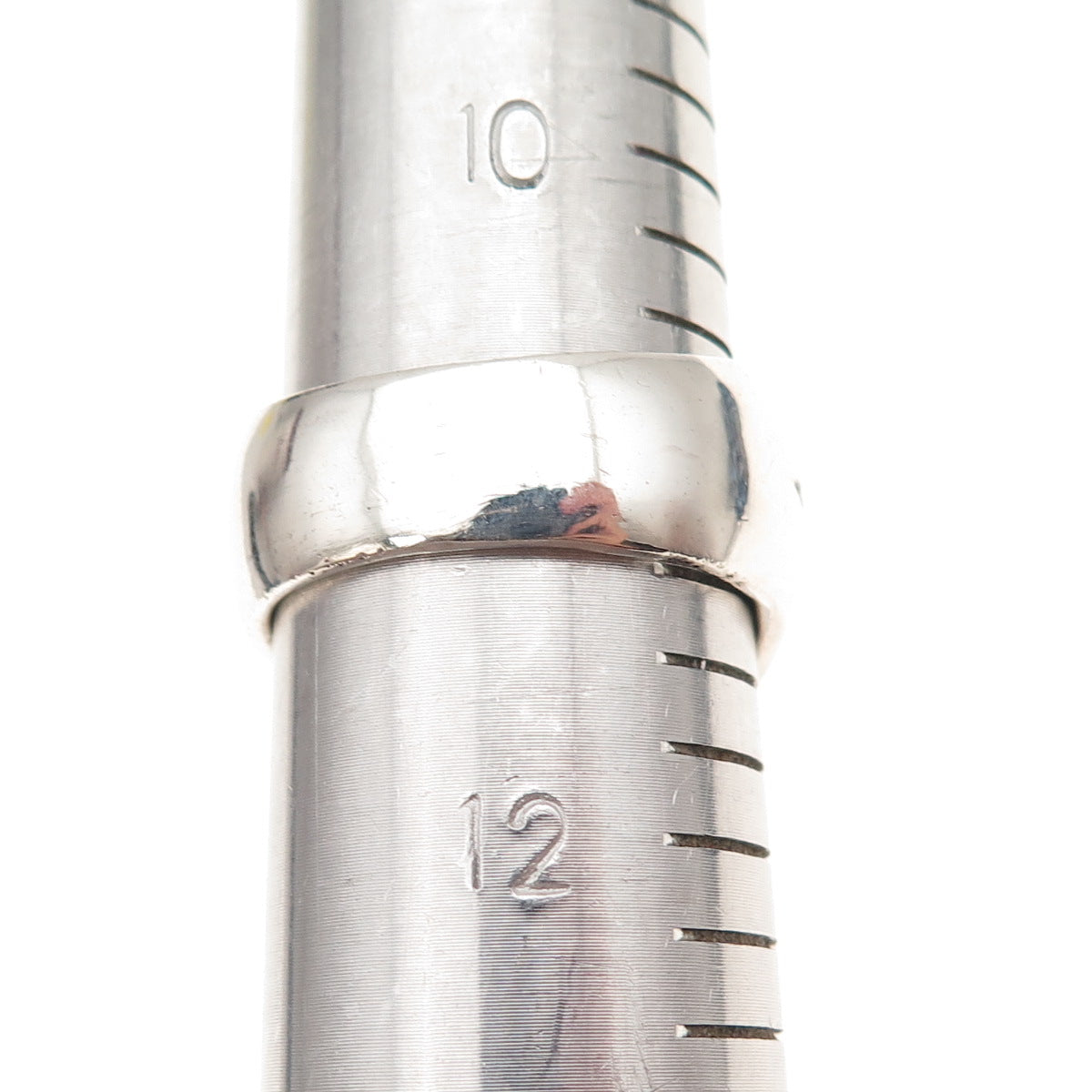 925 Sterling Silver Vintage Cross Oxidized Ring Size 11.25