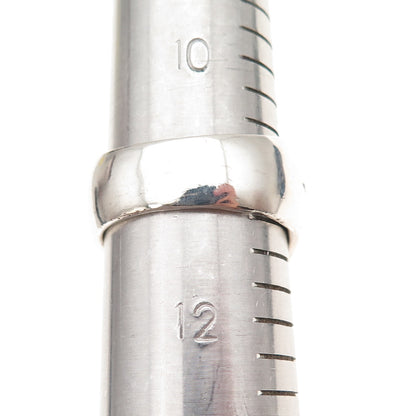 925 Sterling Silver Vintage Cross Oxidized Ring Size 11.25