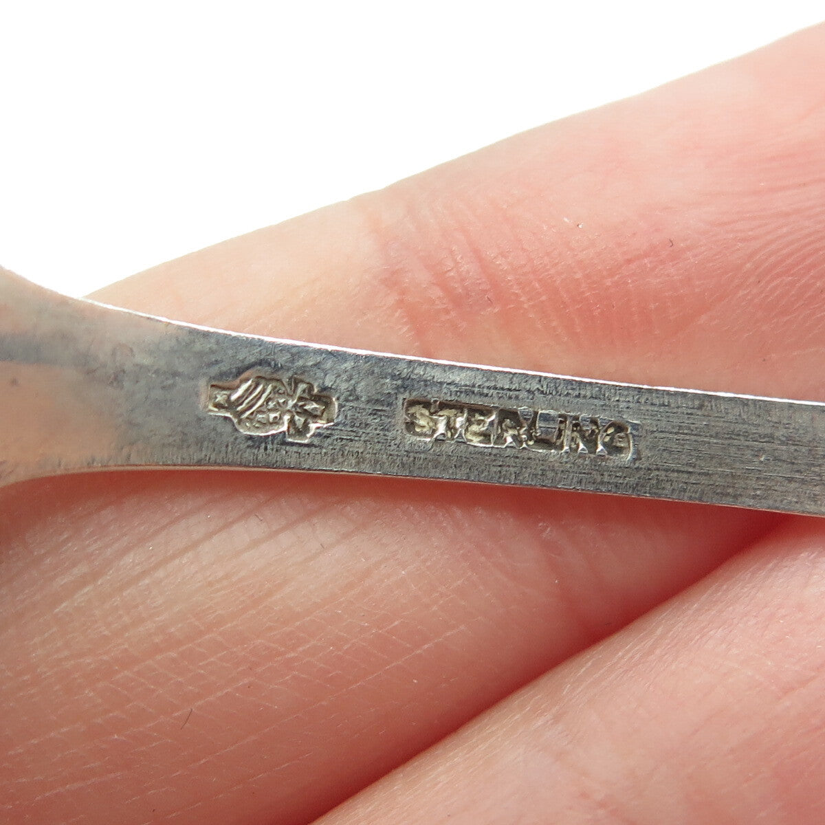 MANCHESTER 925 Sterling Silver Antique Art Deco Rhode Island Coffee Spoon