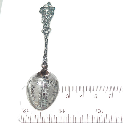 PAYE & BAKER 925 Sterling Silver Antique Casino Asbury Park NJ Coffee Spoon