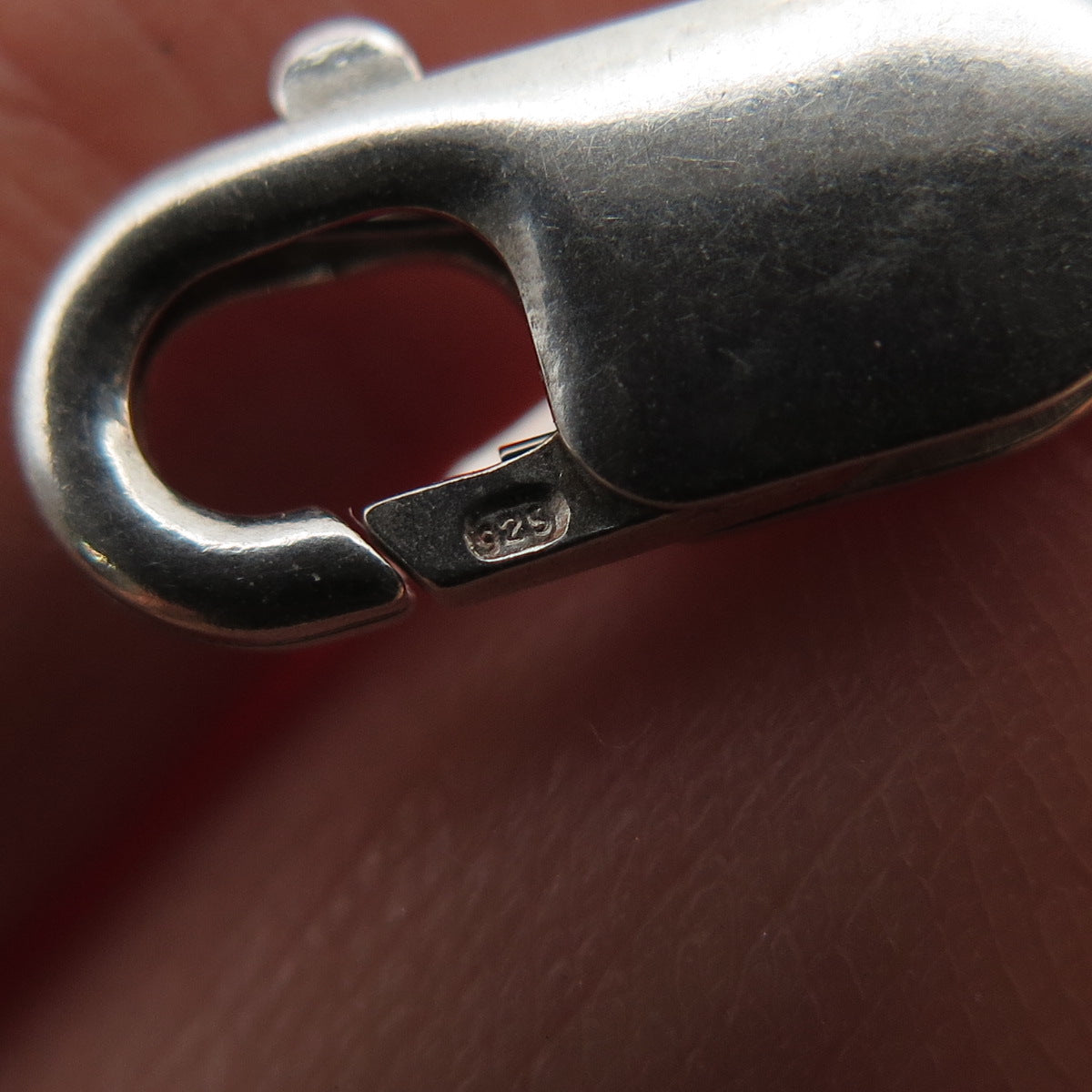 925 Sterling Silver Vintage Bracelet / Necklace Lobster Lock Clasp