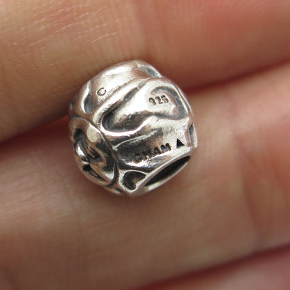 CHAMILIA 925 Sterling Silver Sun Face Bead Charm