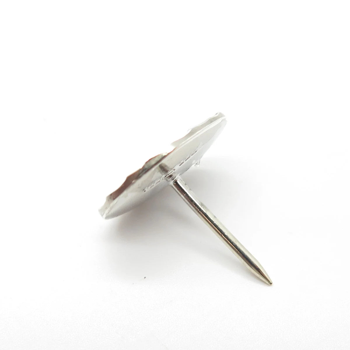 925 Sterling Silver Vintage Theda Round-Cut C Z Textured Oval Pin