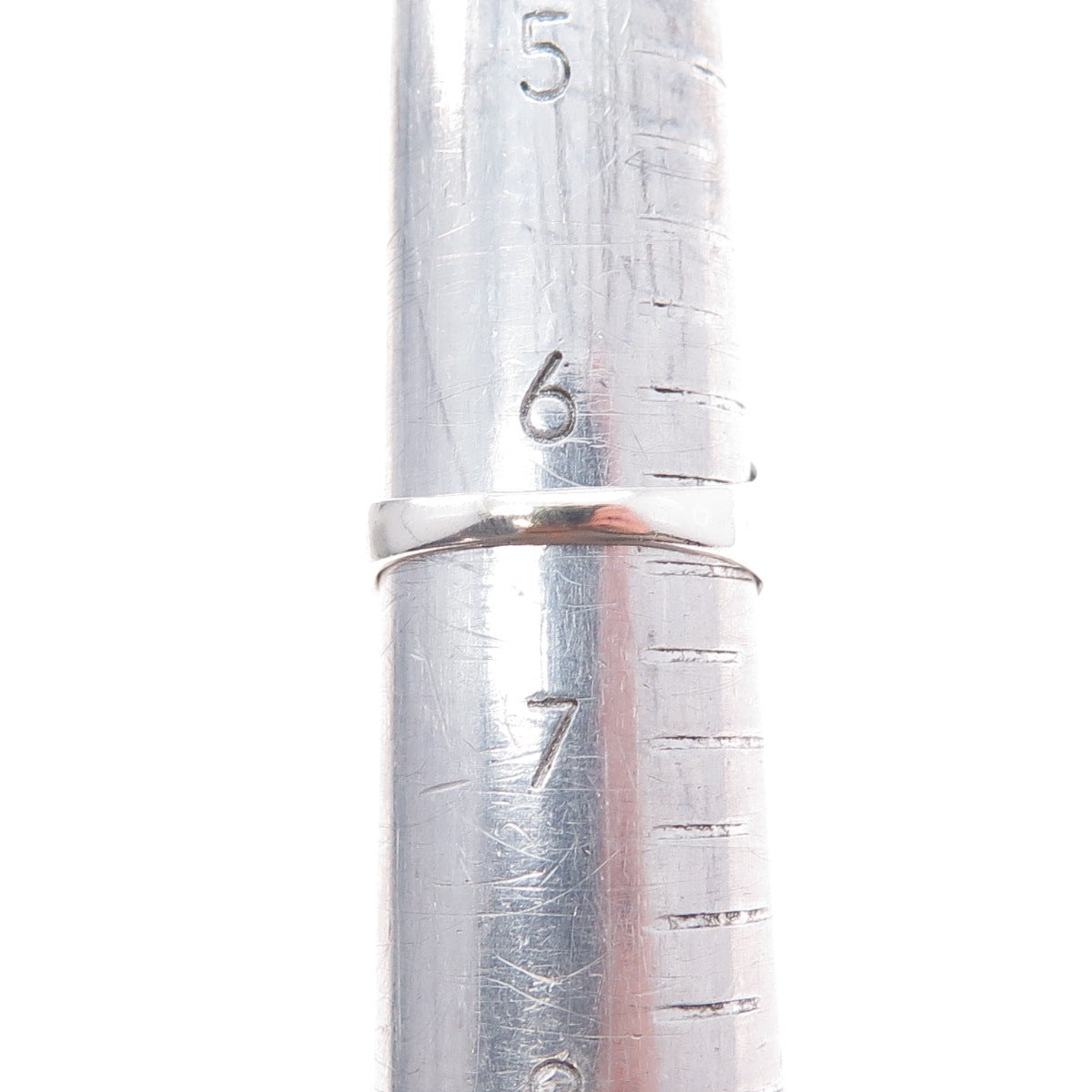 925 Sterling Silver Vintage Modernist Flower Ring Size 6.5