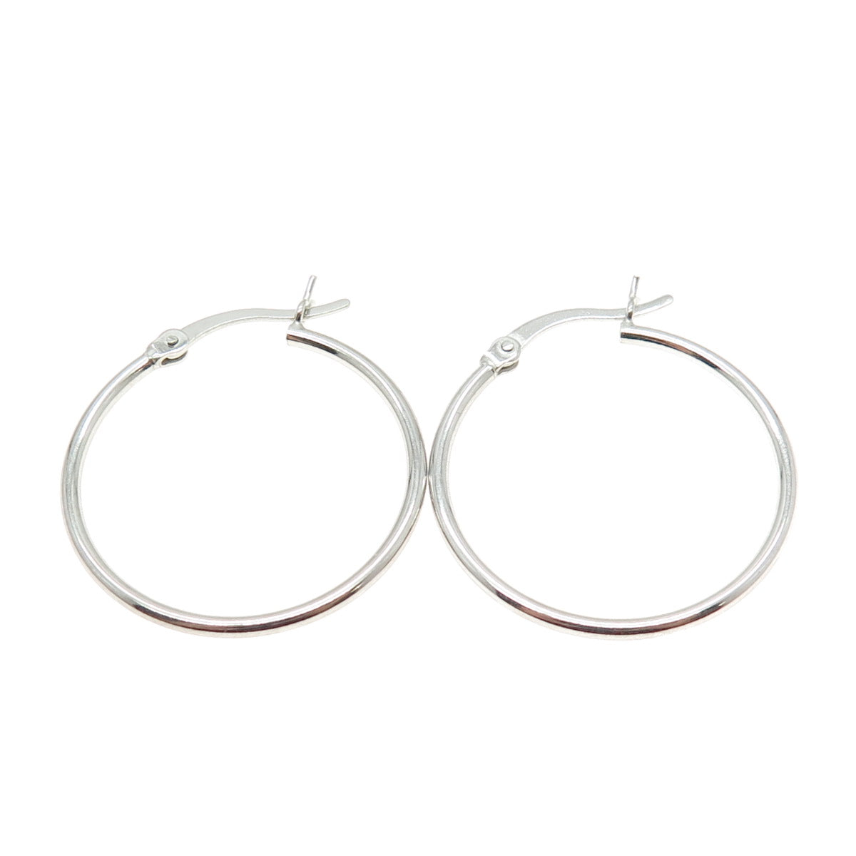 925 Sterling Silver Hoop Earrings