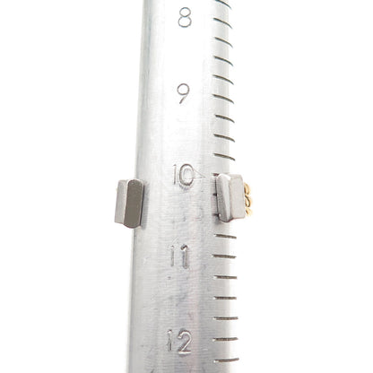 925 Sterling Silver & Steel 2-Tone Real Diamond Adjustable Ring Size 6.75-10.5