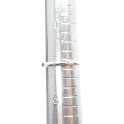 925 Sterling Silver Lab-Created Ruby & C Z Ring Size 5.25