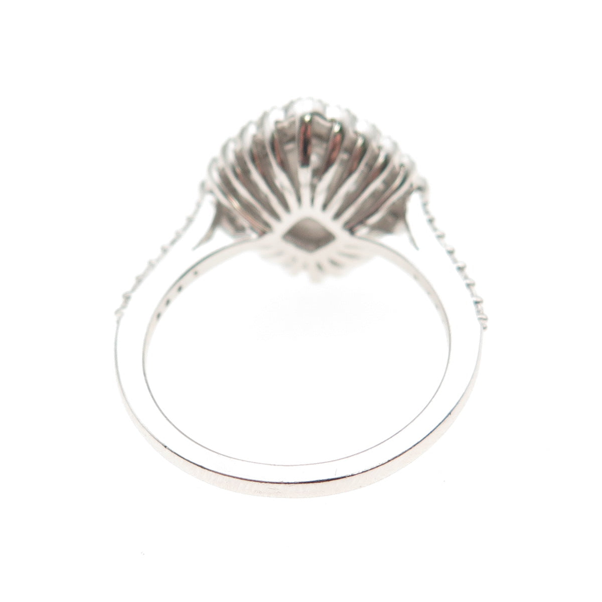 925 Sterling Silver Round-Cut C Z Promise Ring Size 6.75