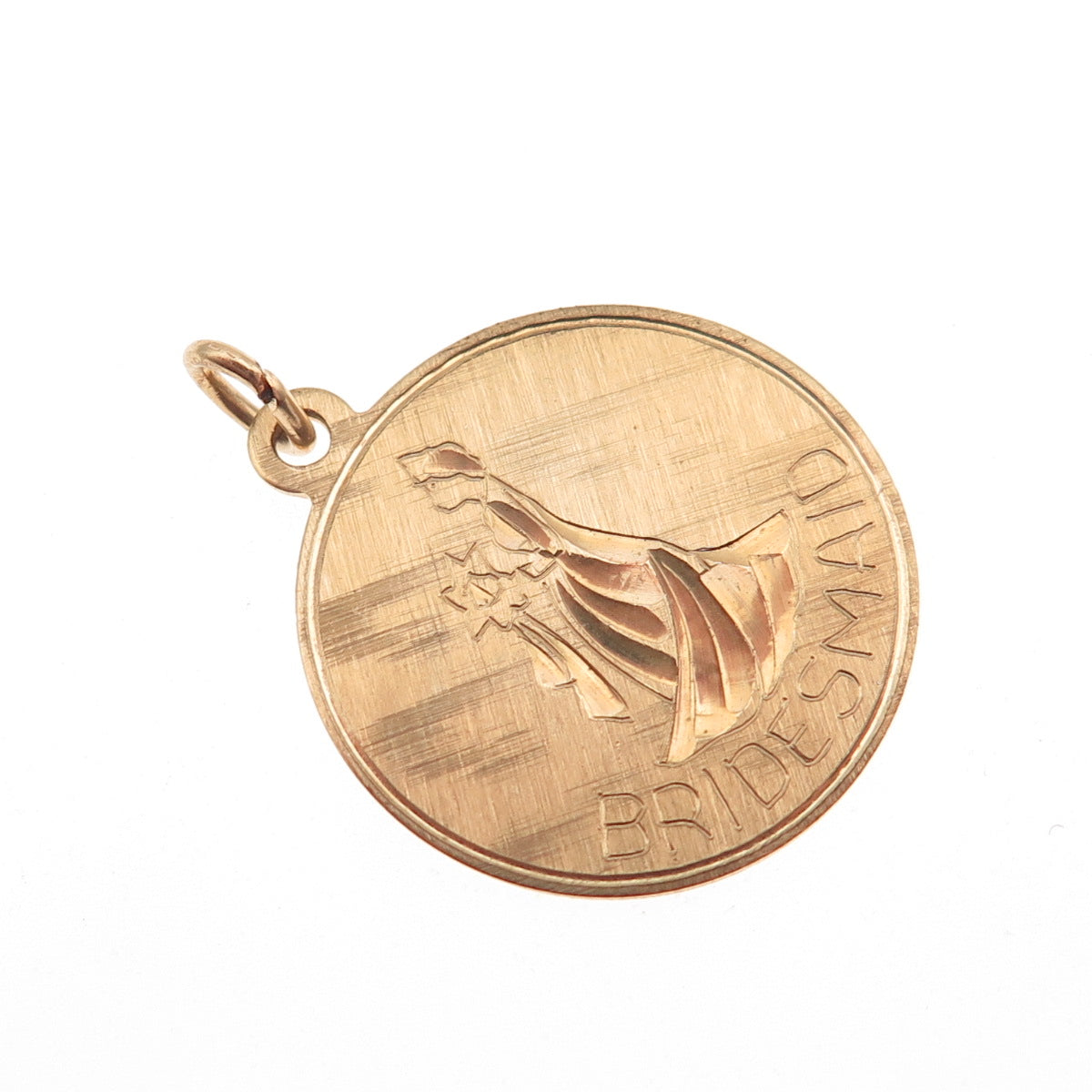 Griffith & Sons 1/20 12K Gold Filled Vintage Bridesmaid Charm Pendant
